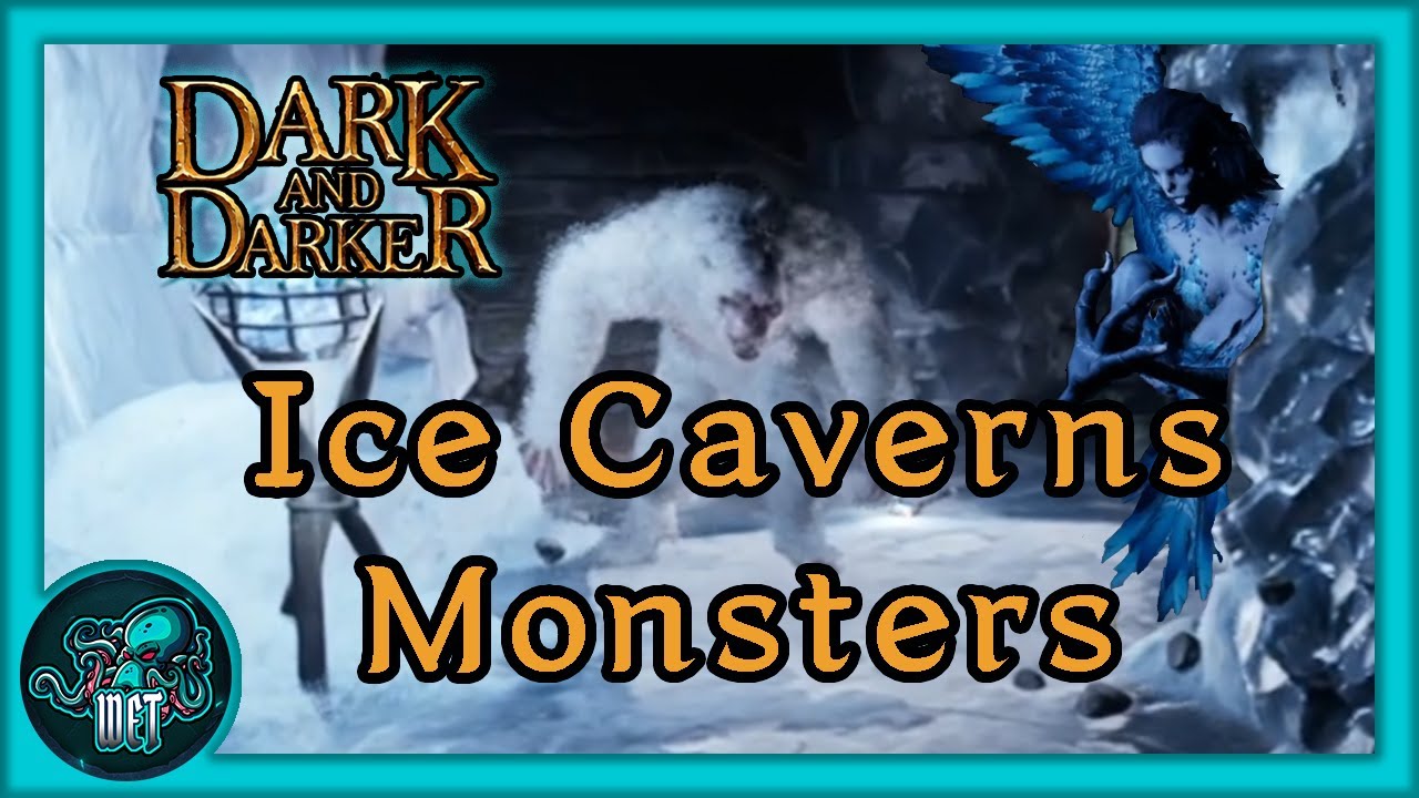 how to DODGE all monsters on the Ice Caverns! Dark and Darker Beginners guide