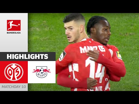 Mainz RB Leipzig Goals And Highlights