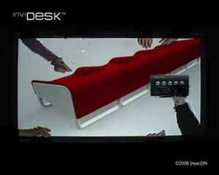 Interactive DESK - Developed by react-in (inviDESK)