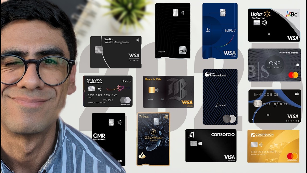 🔥 TOP 5 TARJETAS de CREDITO 💳 en Chile 2025 - YouTube