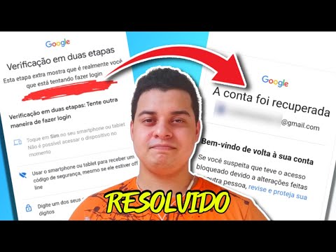 RECUPERANDO CONTA GOOGLE