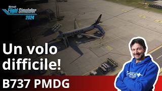 MSFS 2024: Volo PMDG 737 con Imprevisti, Cambio Pista e Problemi Idraulici (ITA)