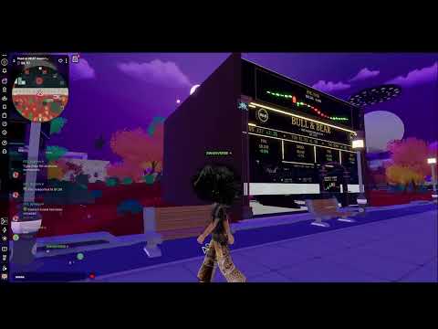 DCL Gems - Visiting Bull & Bear in Genesis City 97, 56 in Decentraland