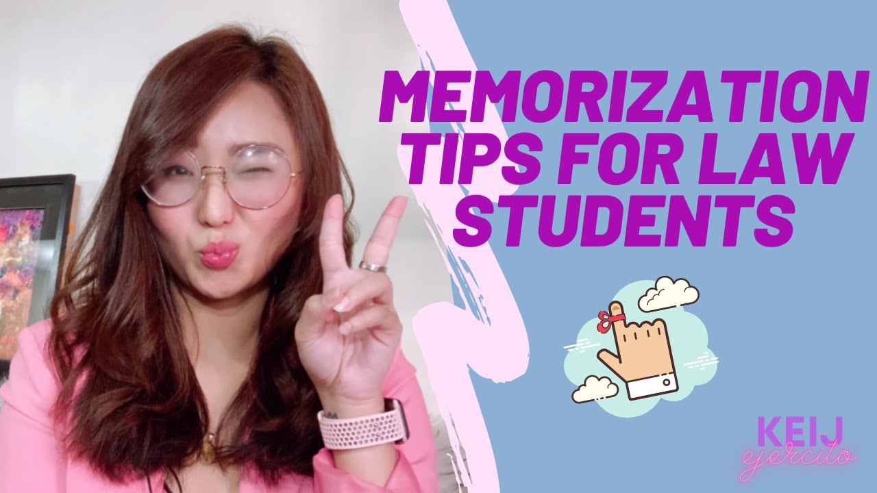 Memorization Tips & Techniques for Law Students! | Law School Tips Philippines