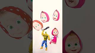 Red Masha Hulk Face Added