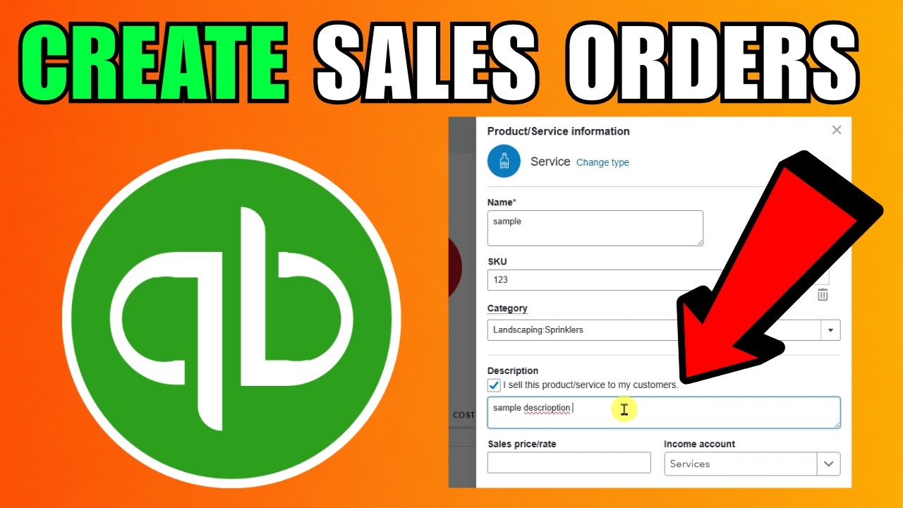 How To Create Sales Orders In QuickBooks Online Plus (2026) (Complete ...