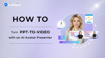 How to Turn PPT-to-Video | LivGen Tutorial