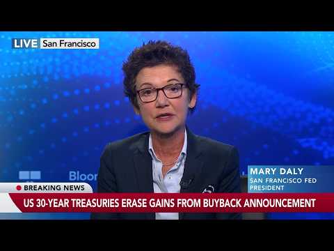 Fed's Daly on Treasury Buybacks, Inflation, AI Demand