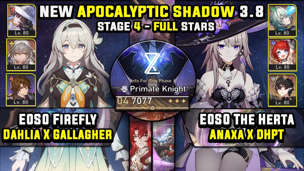 E0 Firefly Carry W/ Dahlia & E0 The Herta Carry (3 Stars