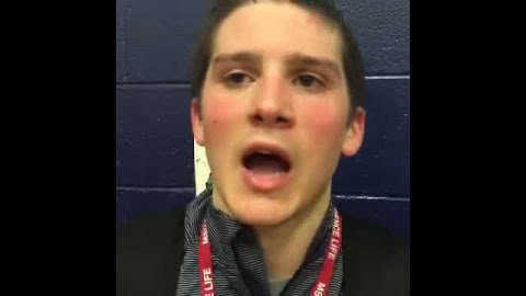 2018 Section 9 Class AA semifinal: Matt Ehret