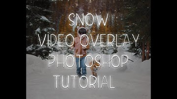Adding a Snow Video Overlay to a Photo in Photoshop!