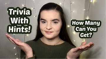 ASMR Whispering 100 General Knowledge Trivia Questions With Hints!