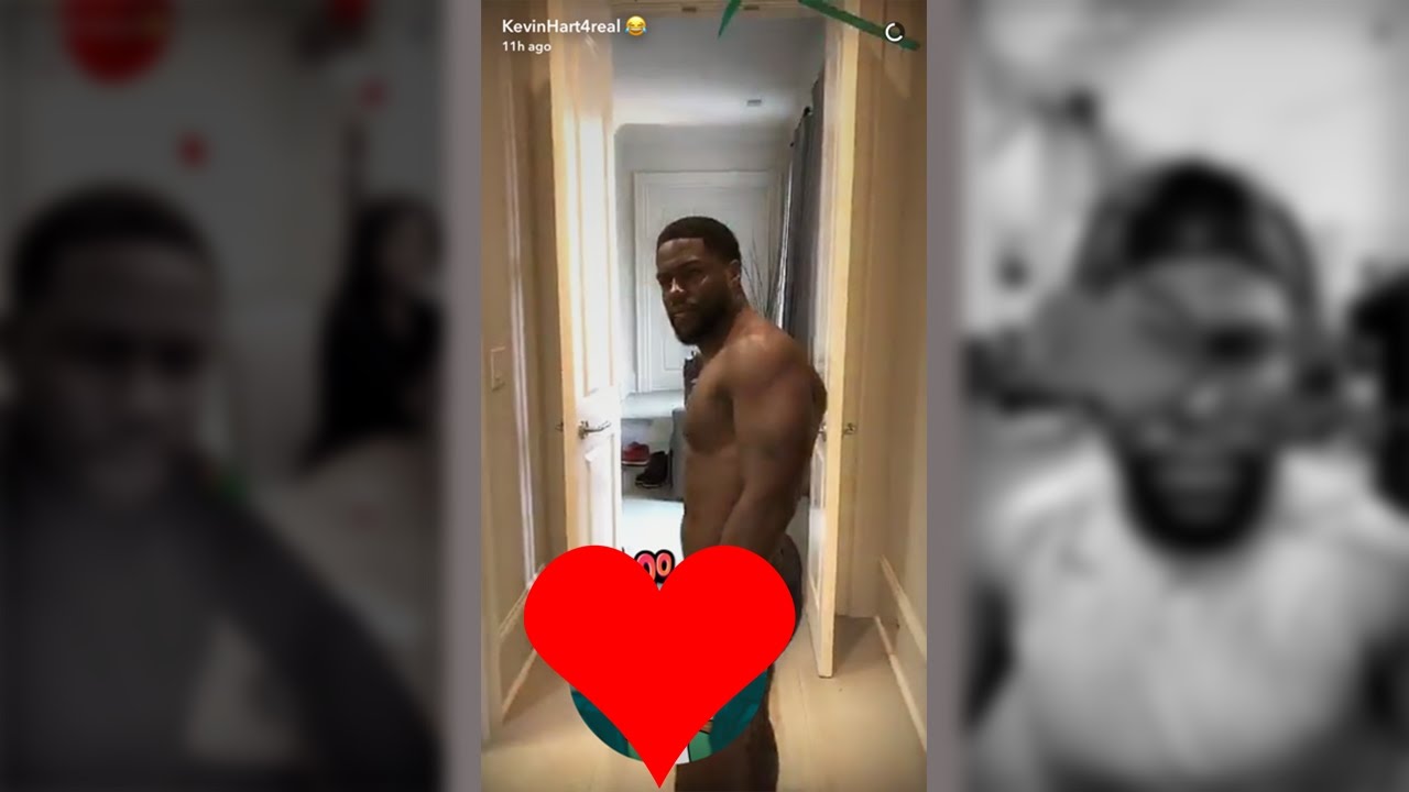 Kevin Hart Playing Around With Romantic Snapchat Filters Youtube