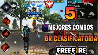 5 MEJORES COMBO DE HABILIDADES PARA CLASIFICATORIA EN FREE FIRE