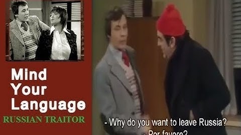 Mind Your Language: Russian Traitor