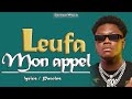 Leufa   mon appel lyrics by celestemusic 2023