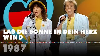 LAß DIE SONNE IN DEIN HERZ - WIND (Germany 1987 – Eurovision Song Contest HD)