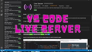 Live Server Extension in Visual Studio Code - Automatically Reload Your Site on Save!