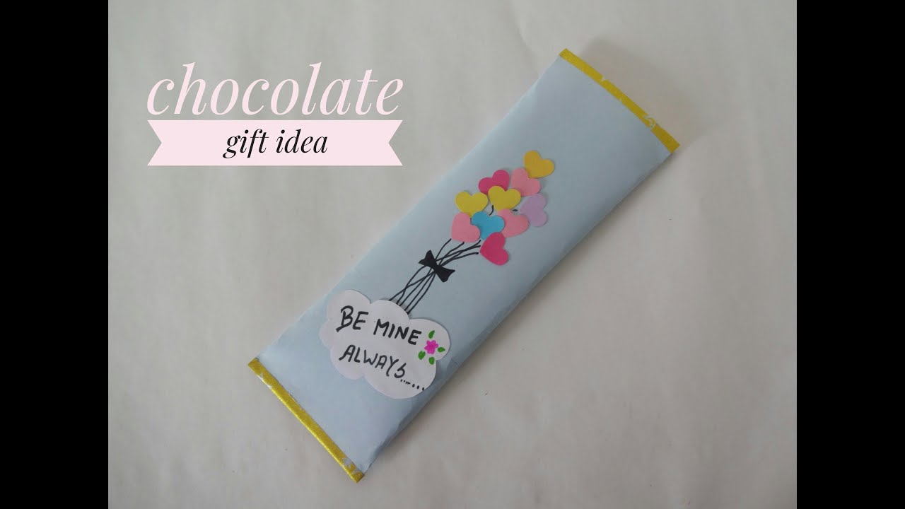How To Gift Wrap Chocolate for Valentine's day/ Chocolate Wrapping