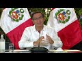 Presidente Martín Vizcarra anuncia ampliación del Estado de Emergencia Nacional