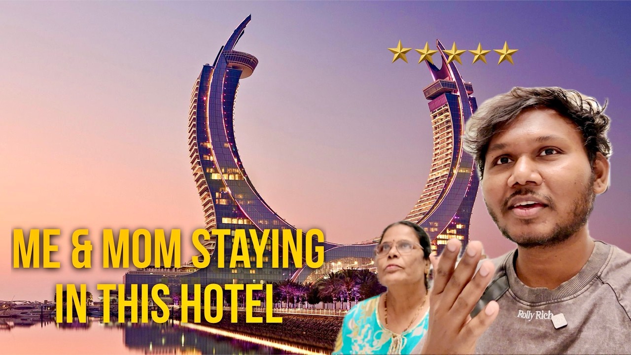 staying in world's luxury hotel fairmont Qatar | Vinayak Mali vlog
