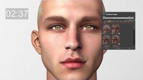 SECOND LIFE | Lelutka Mens Alain Head | How to Customize shape in under 4 MINUTES!