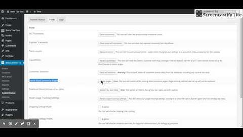 Install WooCommerce Pages manually