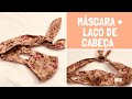 MÁSCARA COM LAÇO DE CABEÇA - AULA COMPLETA COM MOLDE fabric mask with head bow DIY TUTORIAL