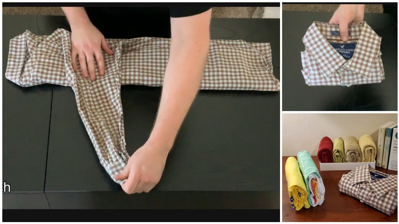 konmari dress shirt File Folding and Organizing Clothes with the KonMari Method + VIDEO