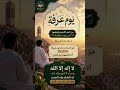 🕋 دعاء يوم عرفة | قال النبي ﷺ: خير الدعاء دعاء يوم عرفة ❤️
