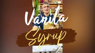 Homemade Starbucks Vanilla syrup | Homemade  Simple and Easy | How to Make Syrup | 5 Min Recipe |