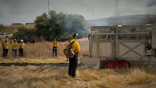 BurnBot unveiled in CA, controlled burn machine could reduce wildfire risk: See it in action here