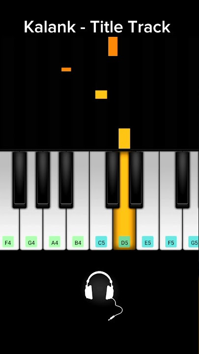 Kalank - Title Track | Easy Piano Tutorial |
