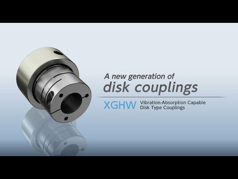 Flexible Couplings - The Vibration-Absorption Capable Disk Type