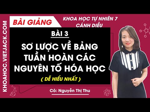 Video Sơ lược về bảng tuần hoàn các nguyên tố hóa học - Bài... - youtube
