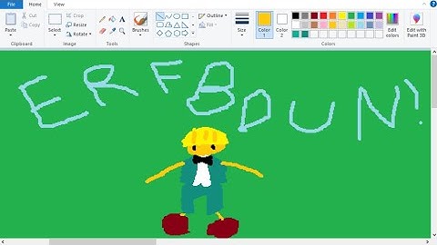 Snowman from EarthBound but with the Windows default midi soundfont