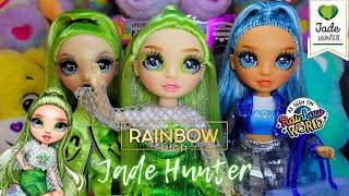 💚 Slimy Jade!!! Rainbow High Sparkle & Slime Jade Hunter Doll Unboxing