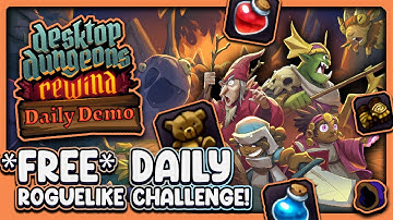 FREE Daily Roguelike Challenge!  |  Desktop Dungeons: Rewind Daily Demo