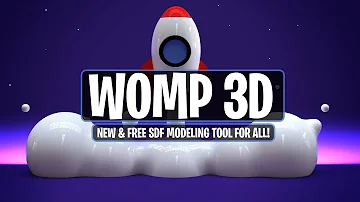 Womp 3D - A New & Free SDF Modeling & Rendering Tool For All!