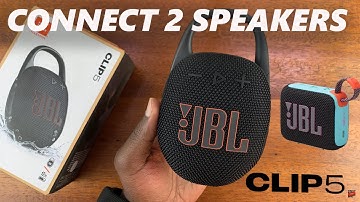 JBL CLIP 5: How To Connect To Other Speakers via Auracast