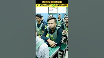 SSB New Batch Starts at Major Kalshi Classes | Join Now | Limited Seats | #shorts