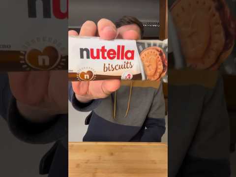 Vídeo: Biscoitos Nutella: conheça os novos biscoitos Ferrero recheados com Nutella