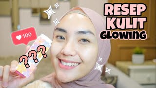 BISA BIKIN KULIT GLOWING ALA KOREA! | Review Garnier Sakura Glow Hyaluron | raniekarlina