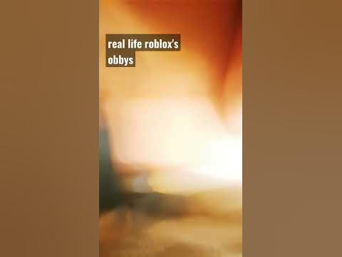 real life roblox obby - YouTube