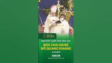 Điểm lại Nghi thức truyền chức Giám mục, Đức cha Giuse Đỗ Quang Khang 14.12.2021 #dcdoquangkhang