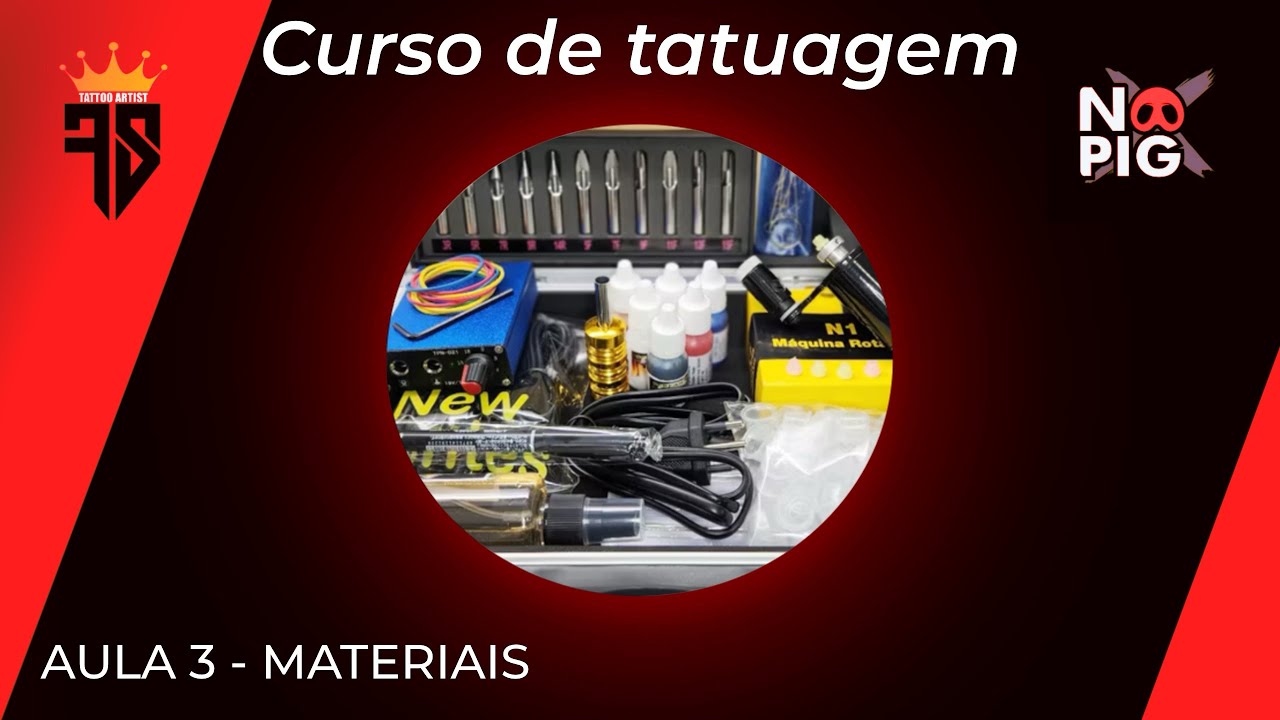 CURSO DE TATUAGEM - AULA 3
