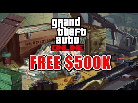 GTA 5 Online - FREE MONEY $500,000 BONUS GIFT!