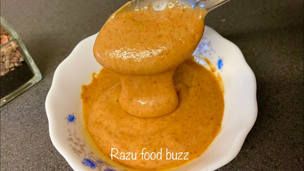 Burger Sauce Recipe Homemade Burger Sauce YouTube