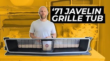 71 Javelin Grille Tub Reproduction
