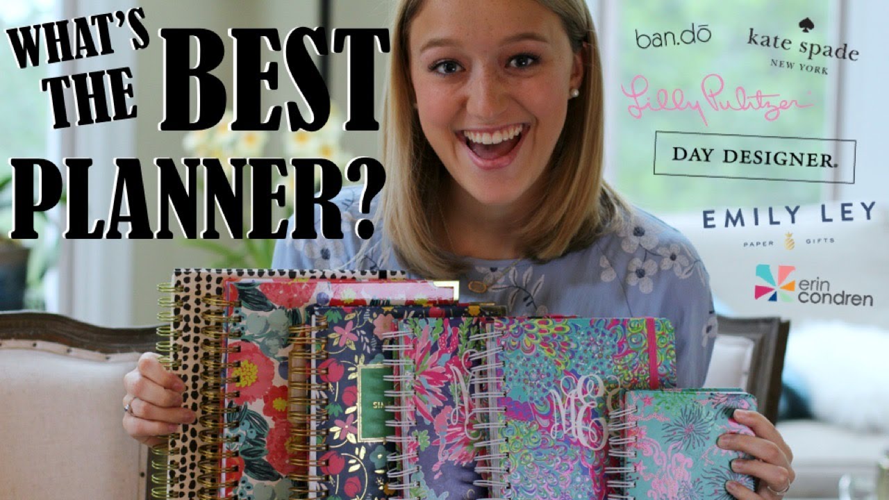 Comparing & Contrasting Popular Planners || Lilly vs Kate Spade vs Bando (&  MORE!) - YouTube